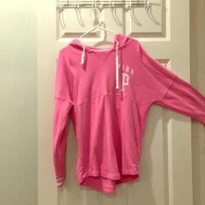 PINK pullover college relaxed fit Hoodie